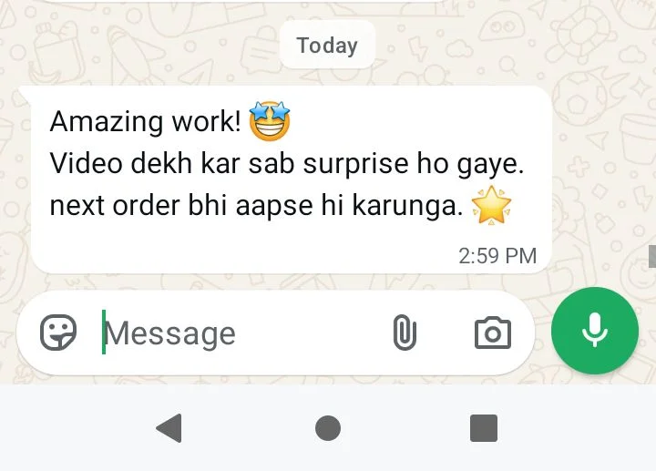 4th client review